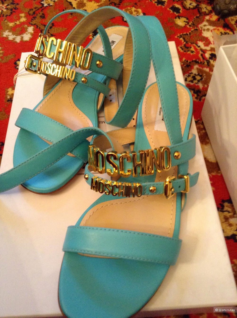 Сандалии Moschino,размер 37,5