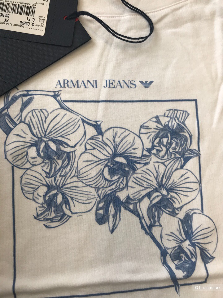 Женская футболка Armani Jeans, размер 40, 42, 44