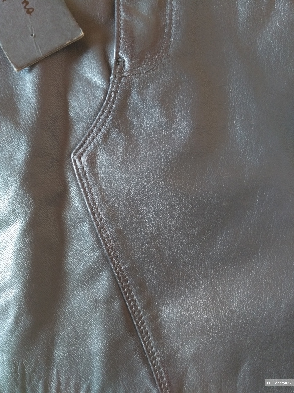 Юбка Кожаная "PepeJeans" S-M