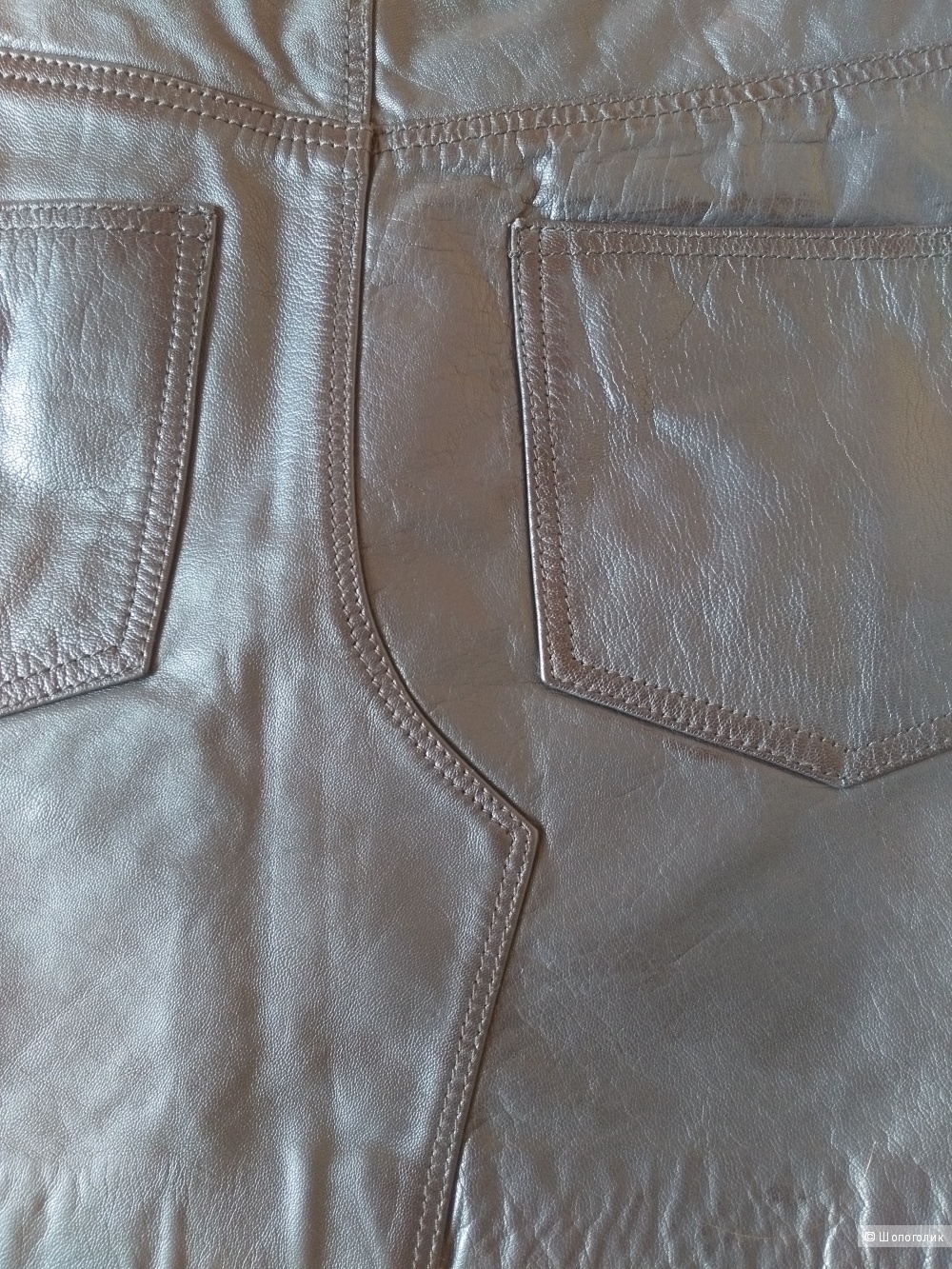 Юбка Кожаная "PepeJeans" S-M