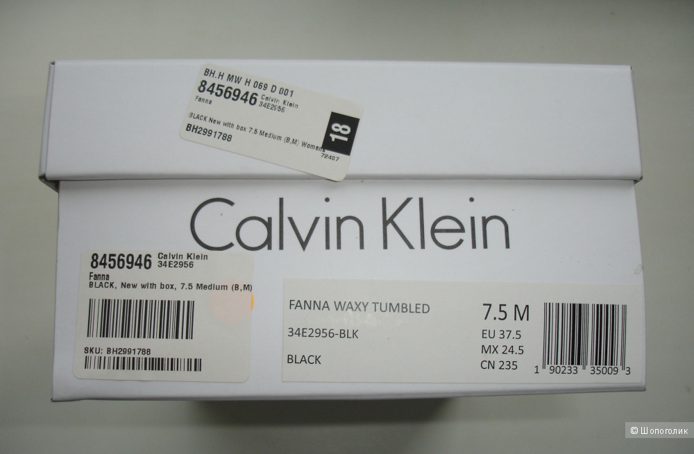 Лоферы Calvin Klein, размер US 7.5 (37-38)
