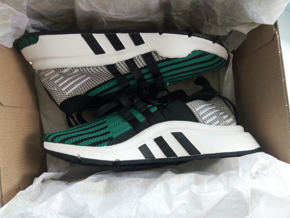Кроссовки Adidas EQT Support Mid ADV PRIMEKNIT Trainers In Green US 6