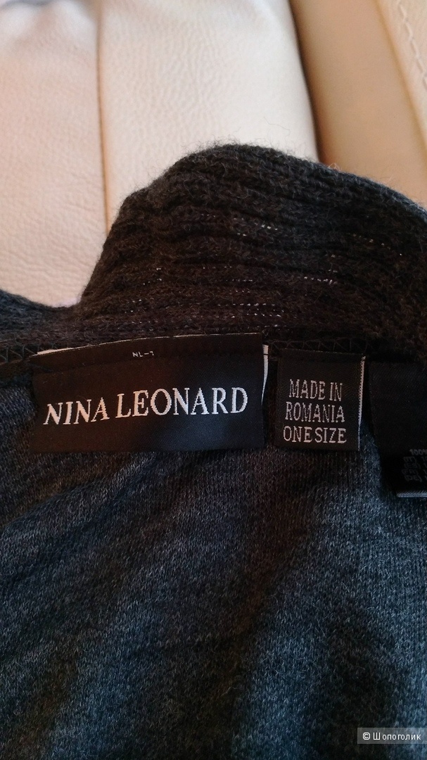 Пончо Nina Leonard one size