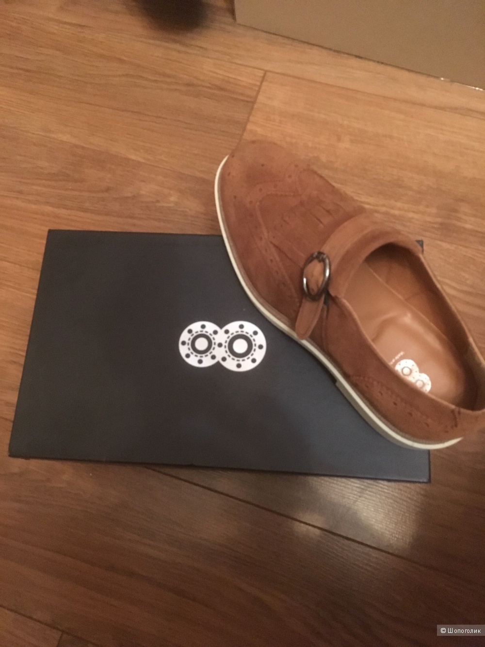 Замшевые туфли монки бренда «8» 41 размер