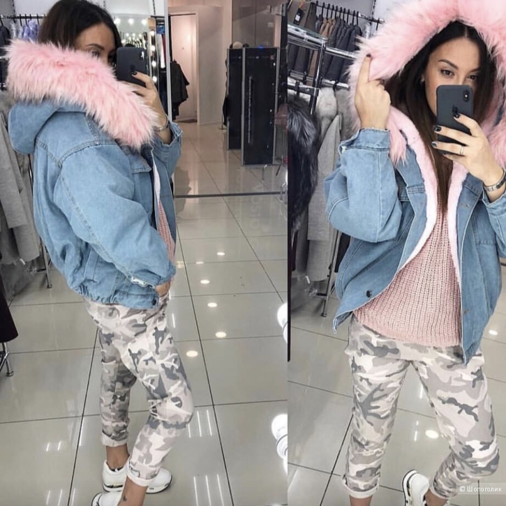 Куртка JEANS FUR, 42-48