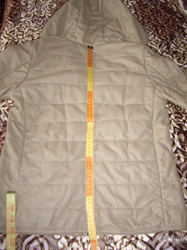 Кожаная куртка VINTAGE DE LUXE 44 ит.( 42-44 русский размер)