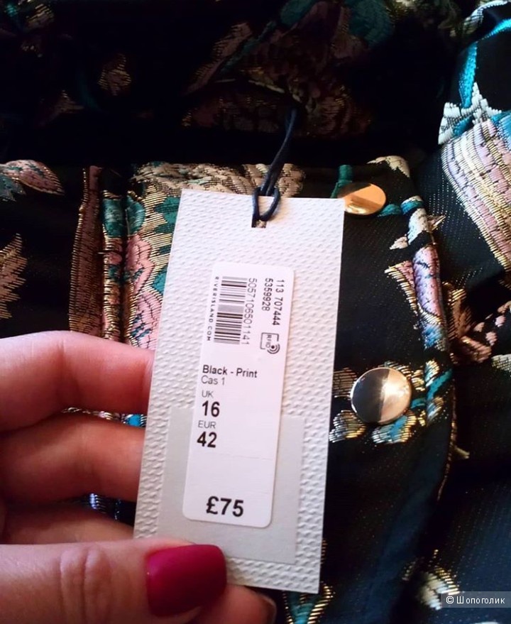 Пуховик River Island р-р 16 UK