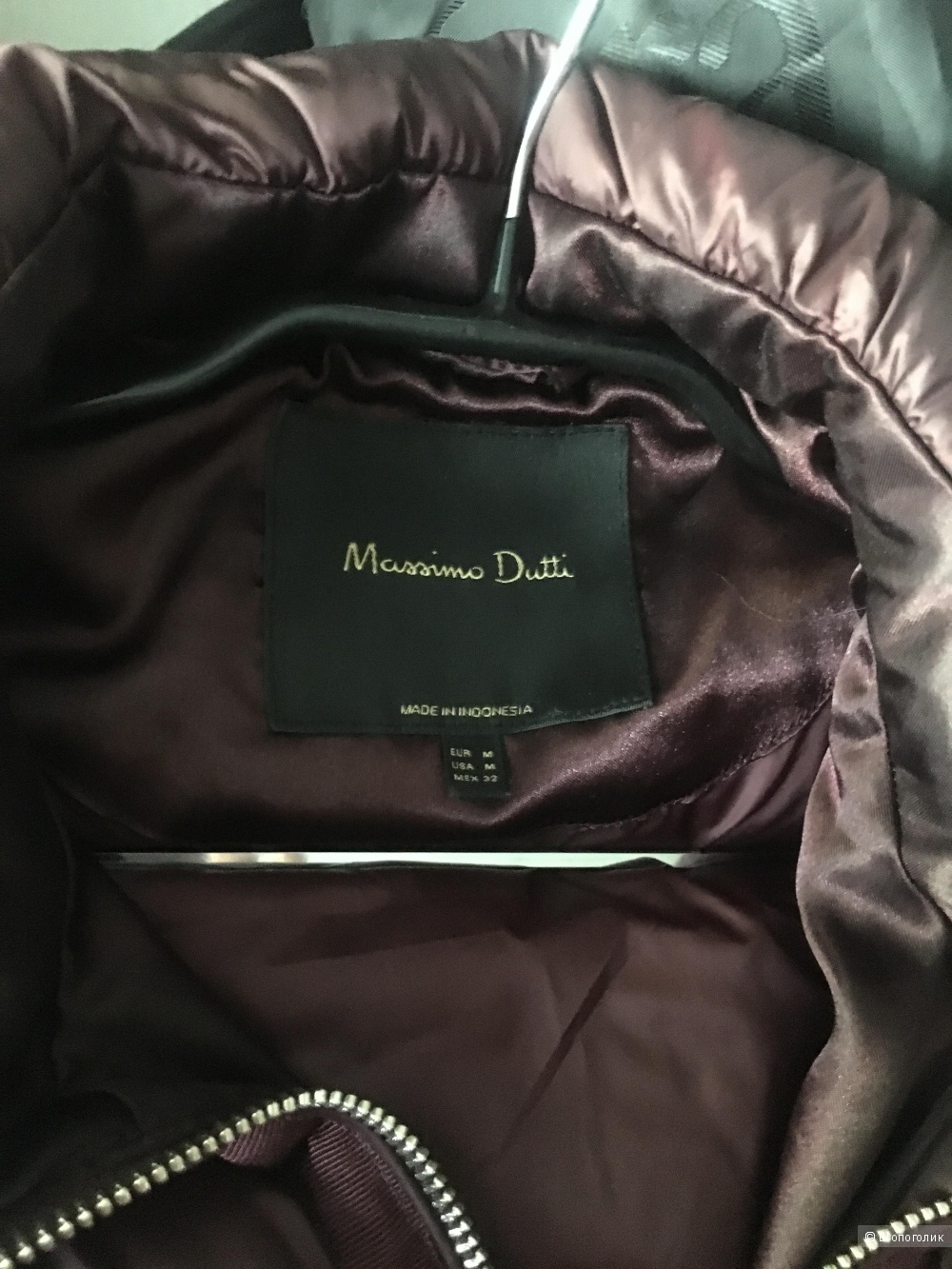 Пуховик Massimo Dutti р-р М