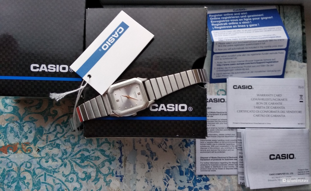 Часы кварцевые, Casio