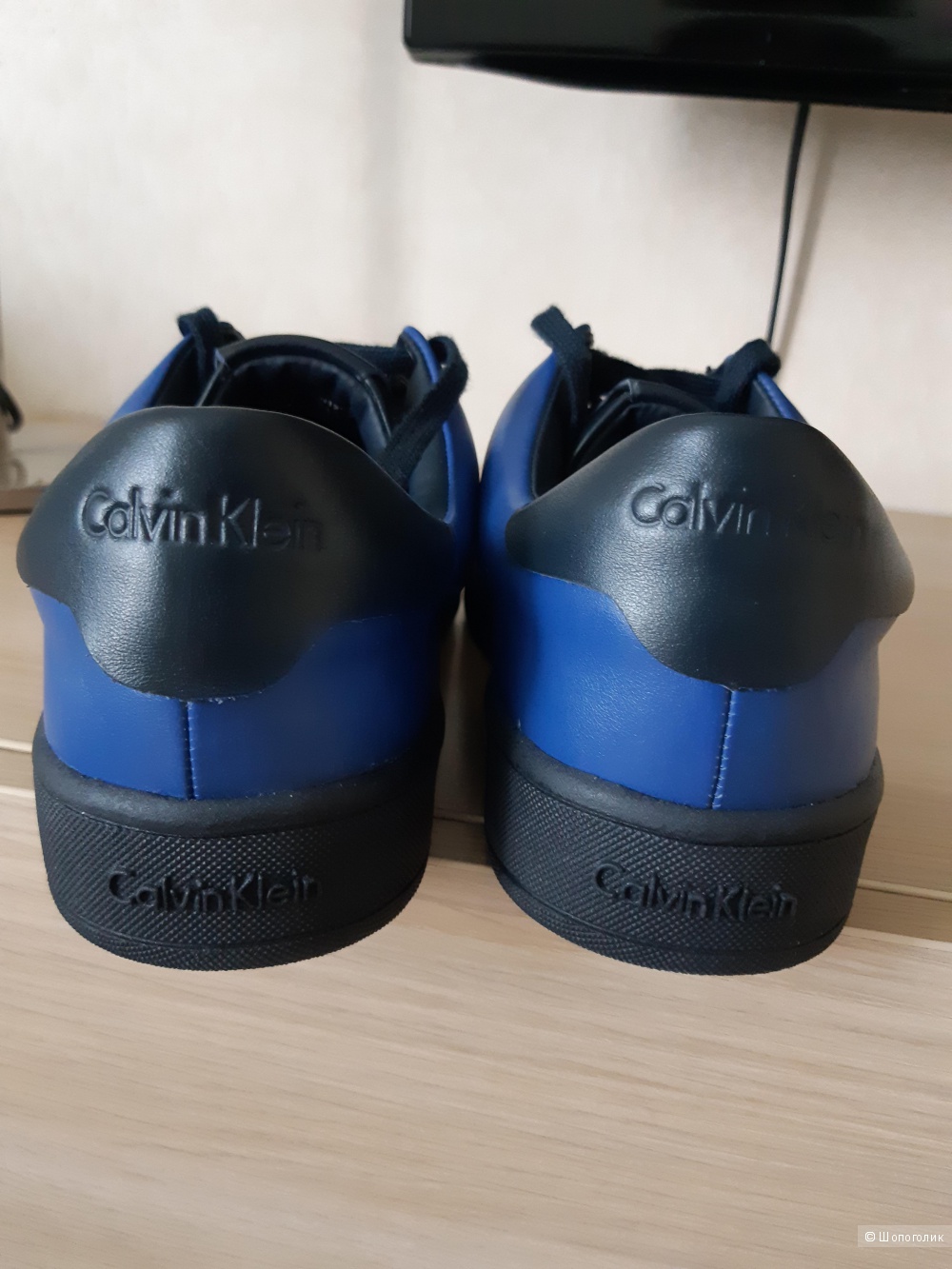 Кожаные ботинки Calvin Klein, р 38