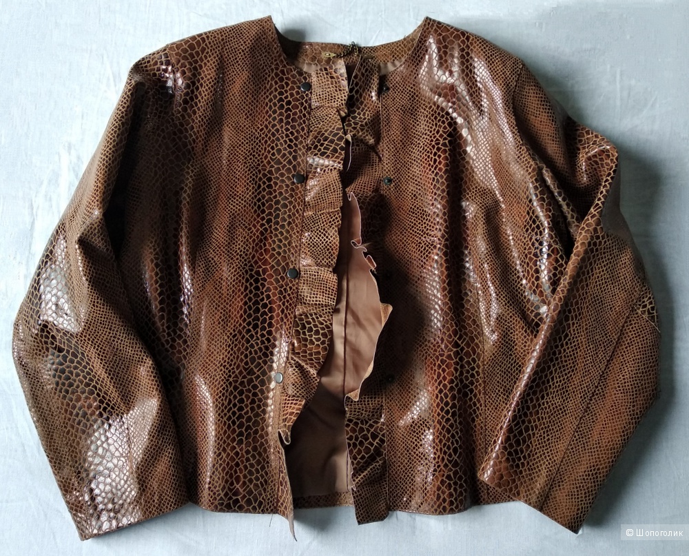 Кожаная куртка - жакет, Centigrade, р.48-50-52