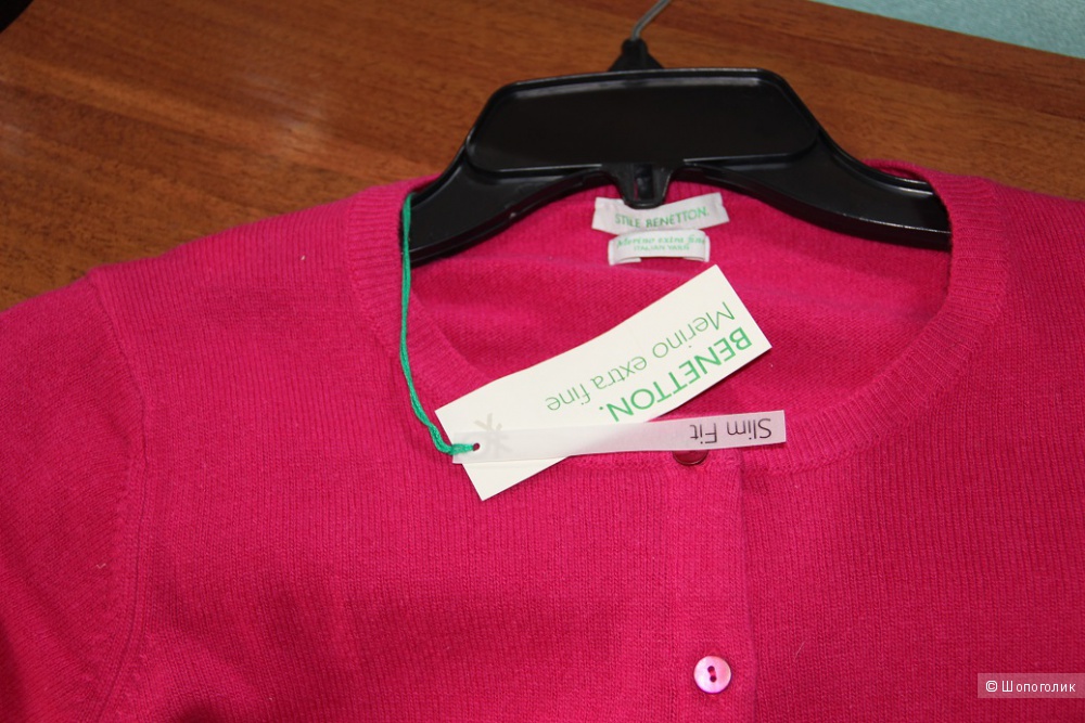 Кардиган Benetton. размер фр 44 US L на наш 46-50