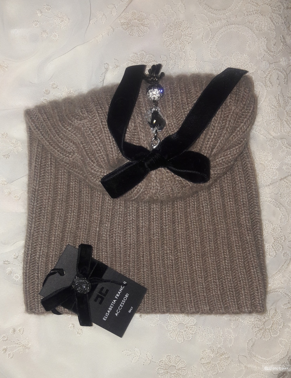 Шапка женская Elisabetta Franchi, one size