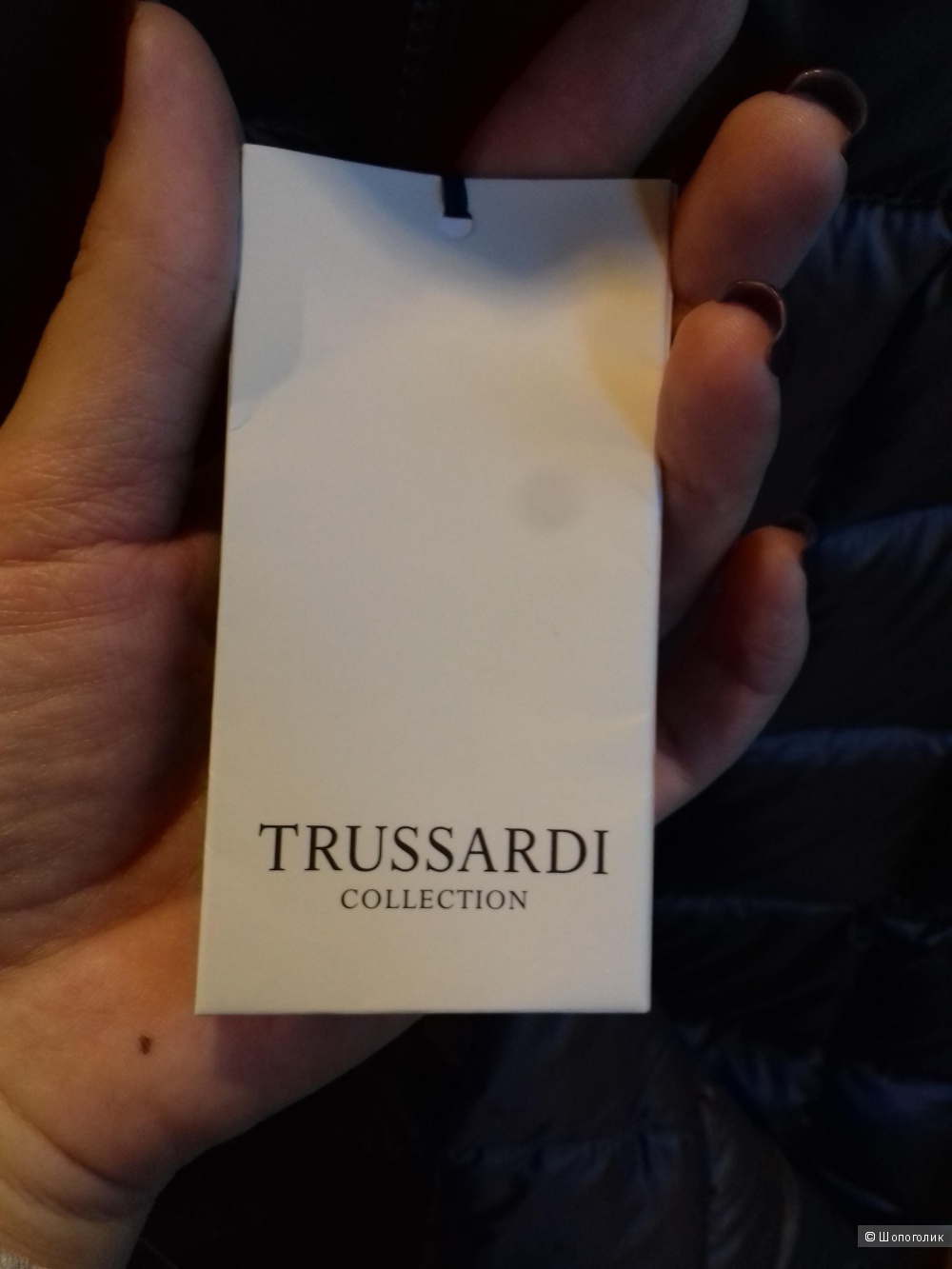 Пуховое пальто Trussardi Collection р-р 42-44