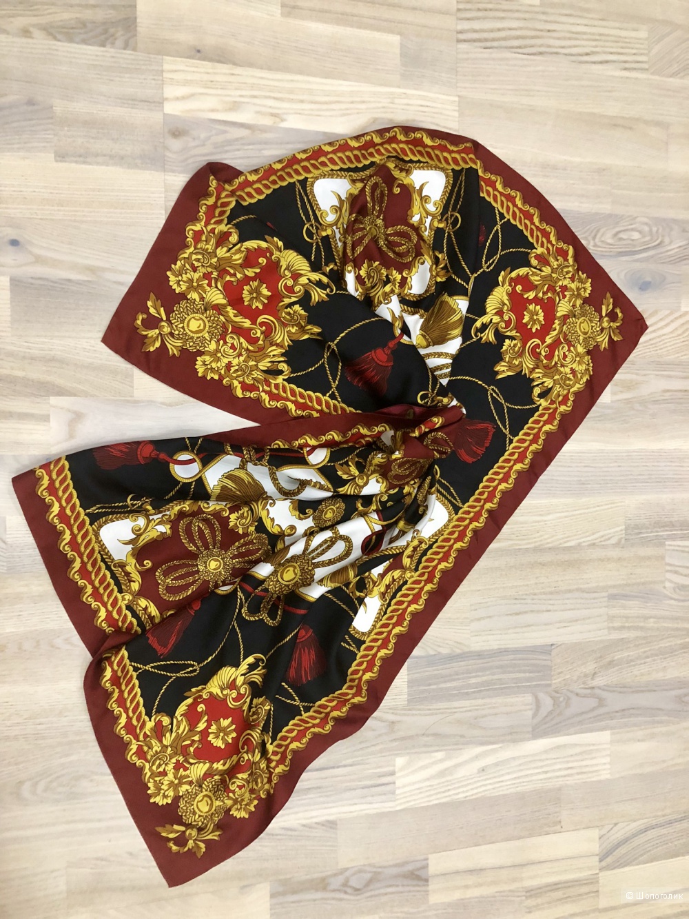Шелковый платок , 95х95 см.