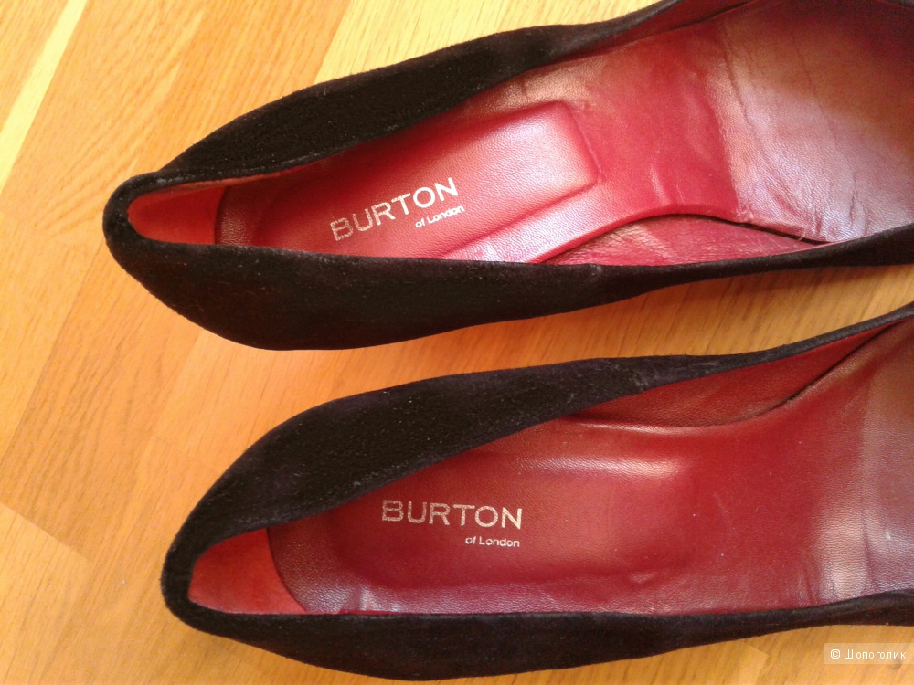 Туфли замшевые Burton of London, 40-41 размер