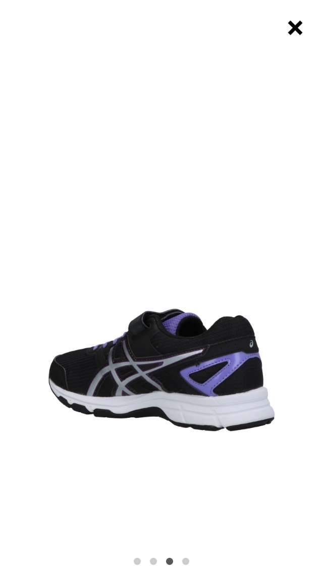 Детские кроссы на резинках ASICS, размер 33 EUR