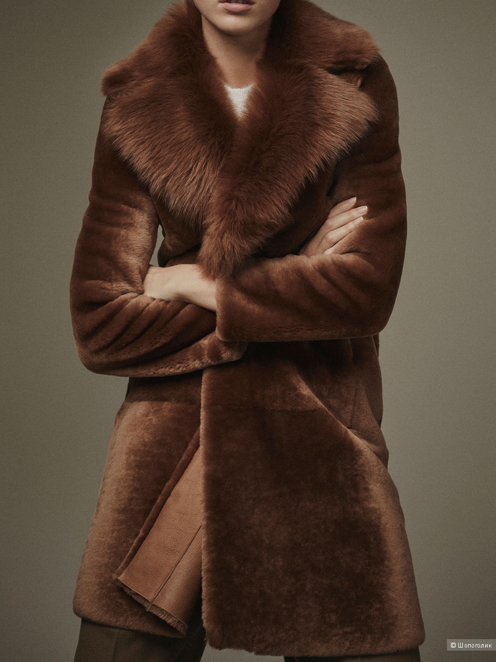 Шуба Massimo Dutti размер S
