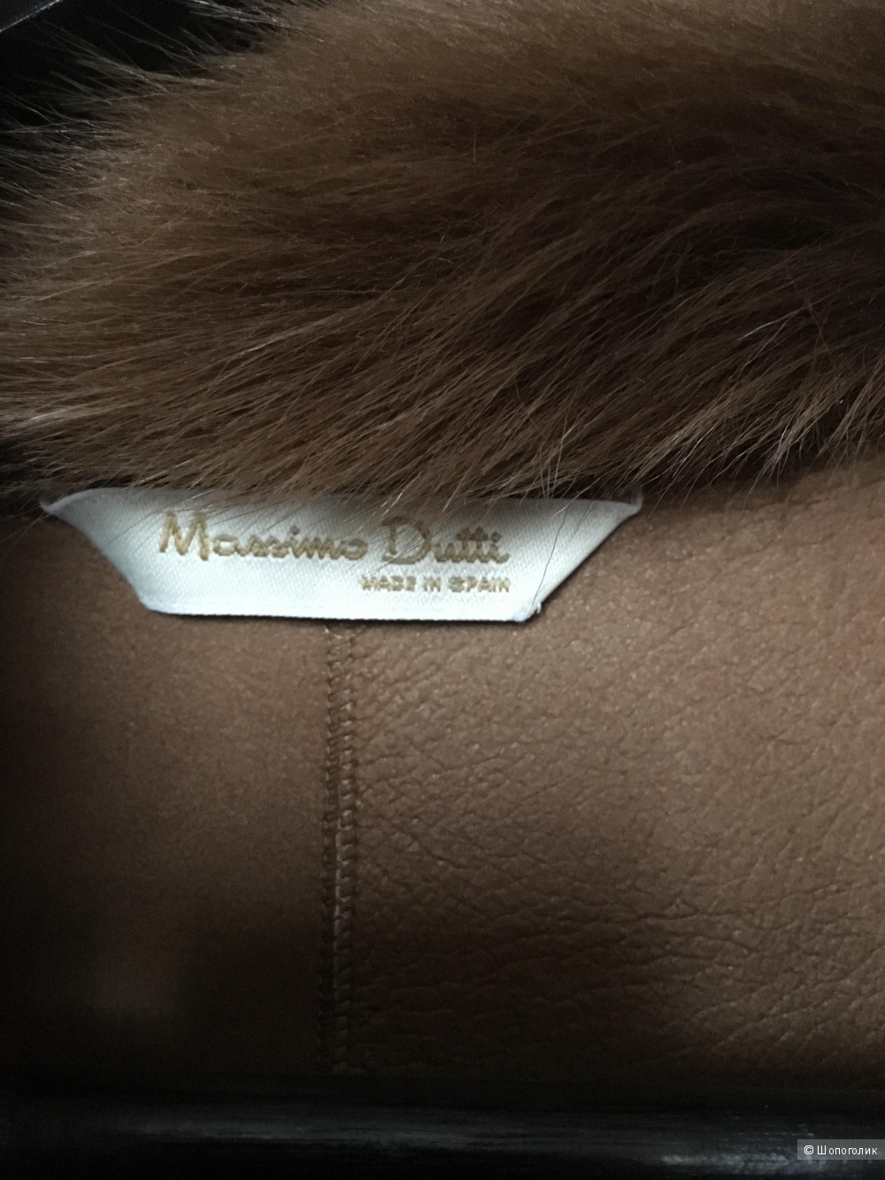 Шуба Massimo Dutti размер S