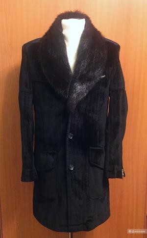 Дизайнерское меxoвoе пальто,  Германия, р-p L