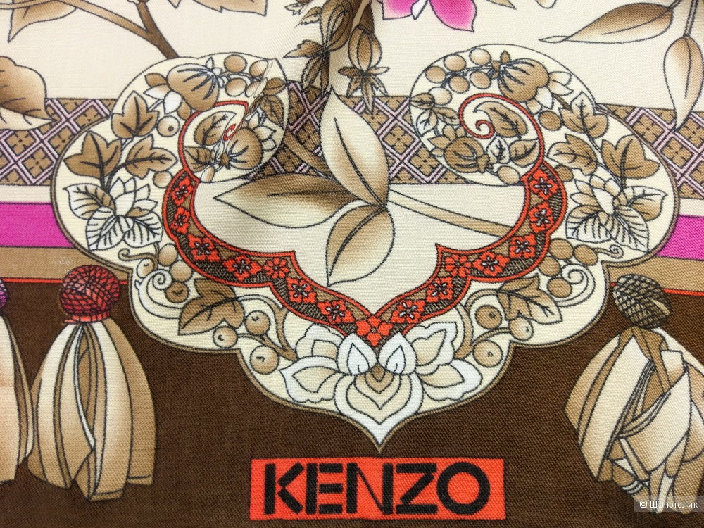 Платок Kenzo, magnolia, 90*90 см.
