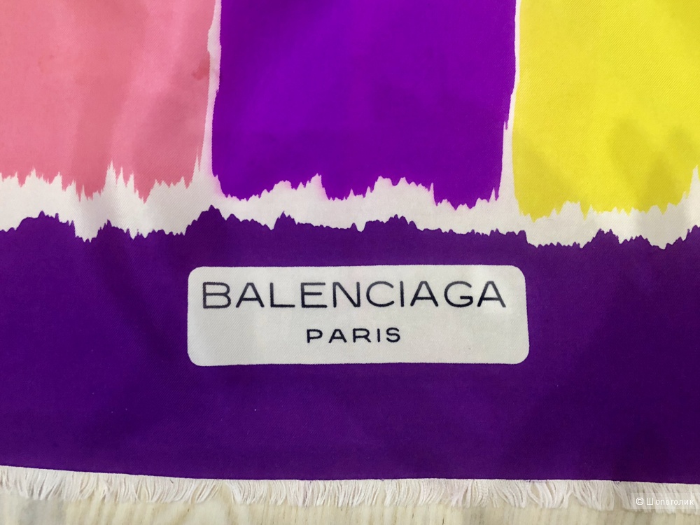 Шарф Balenciaga, размер 39х126.