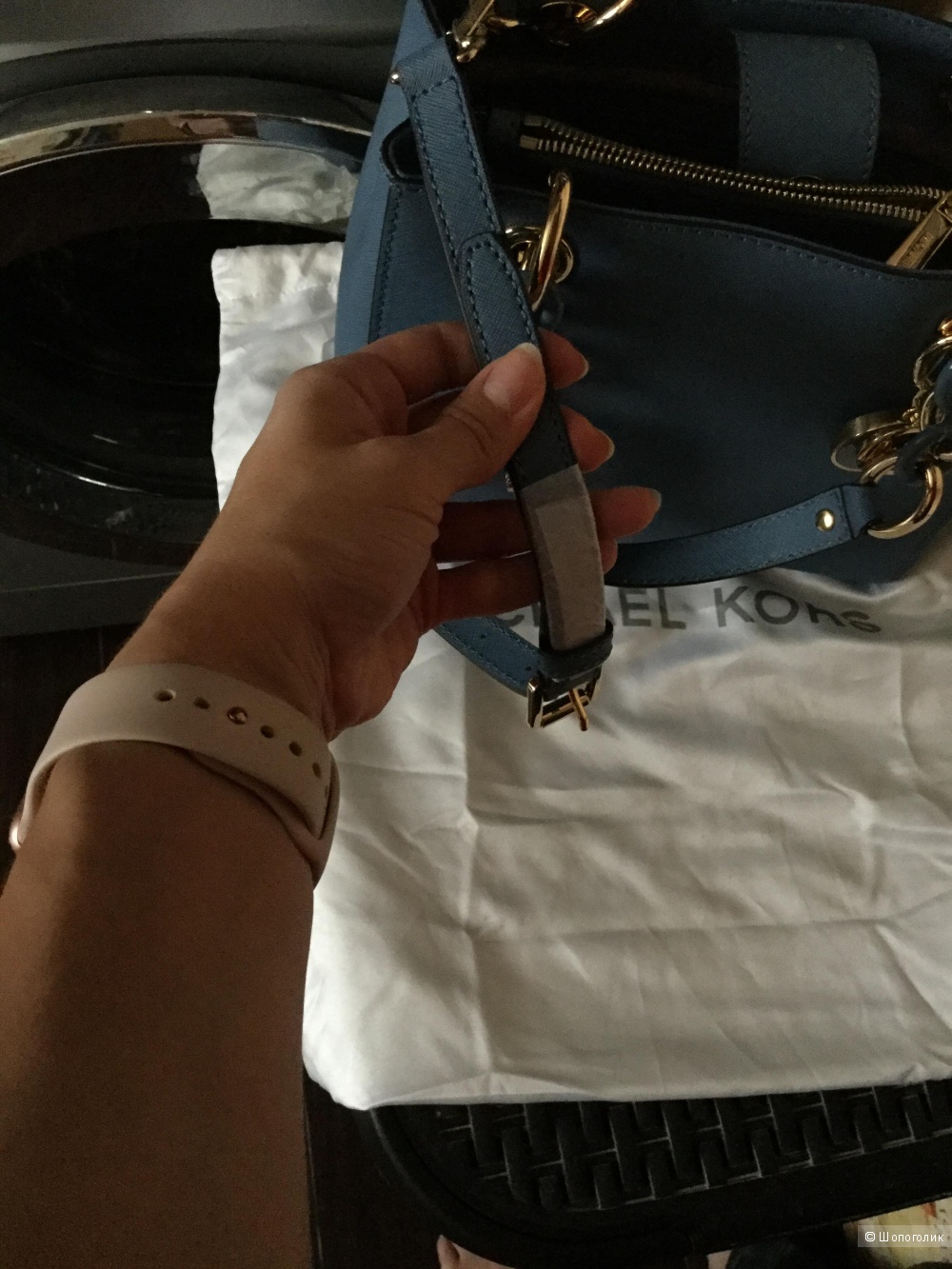 Сумка Michael Kors Cynthia Cornflower
