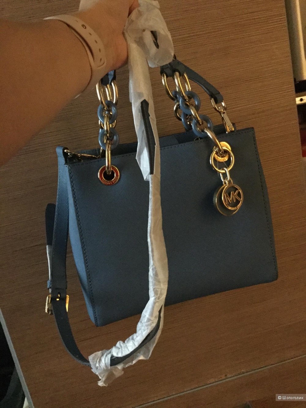 Сумка Michael Kors Cynthia Cornflower