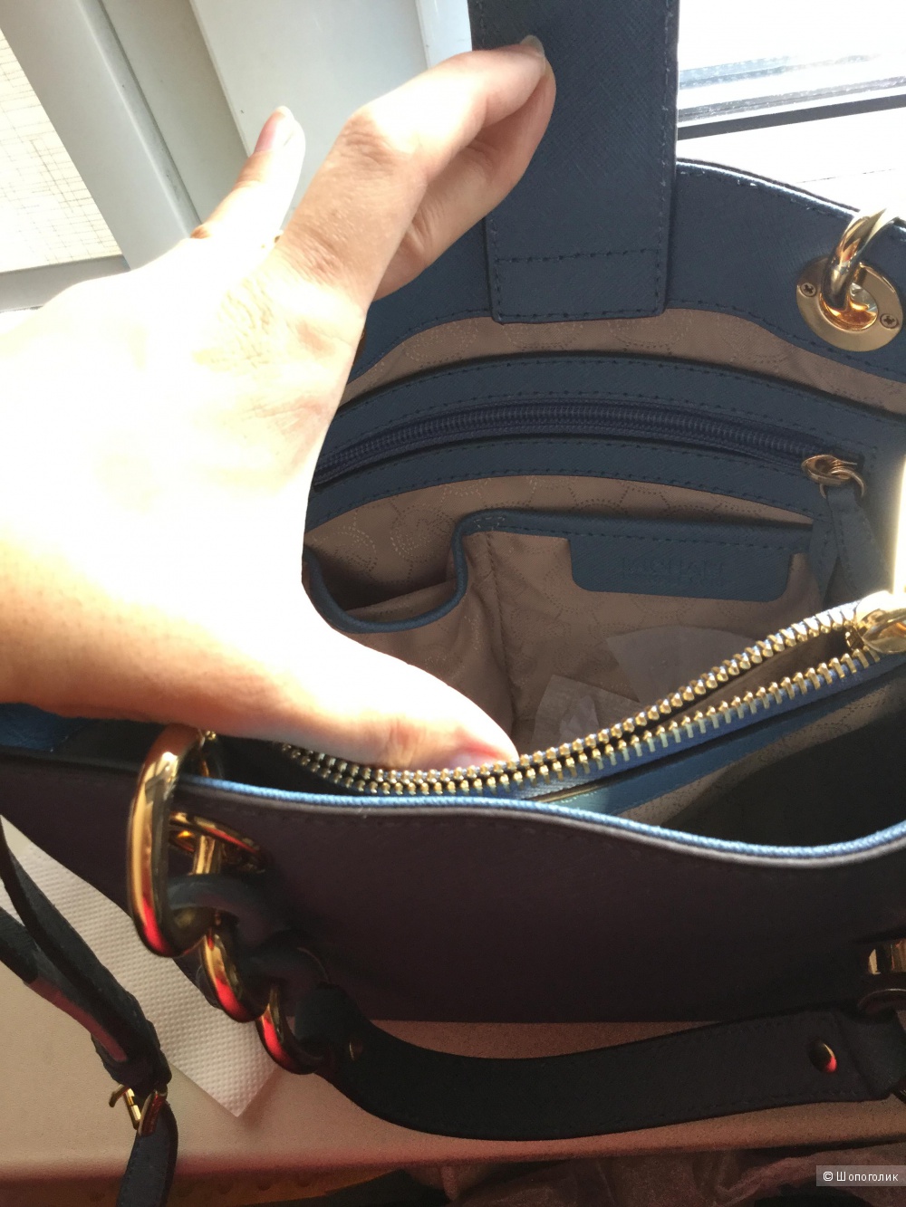 Сумка Michael Kors Cynthia Cornflower