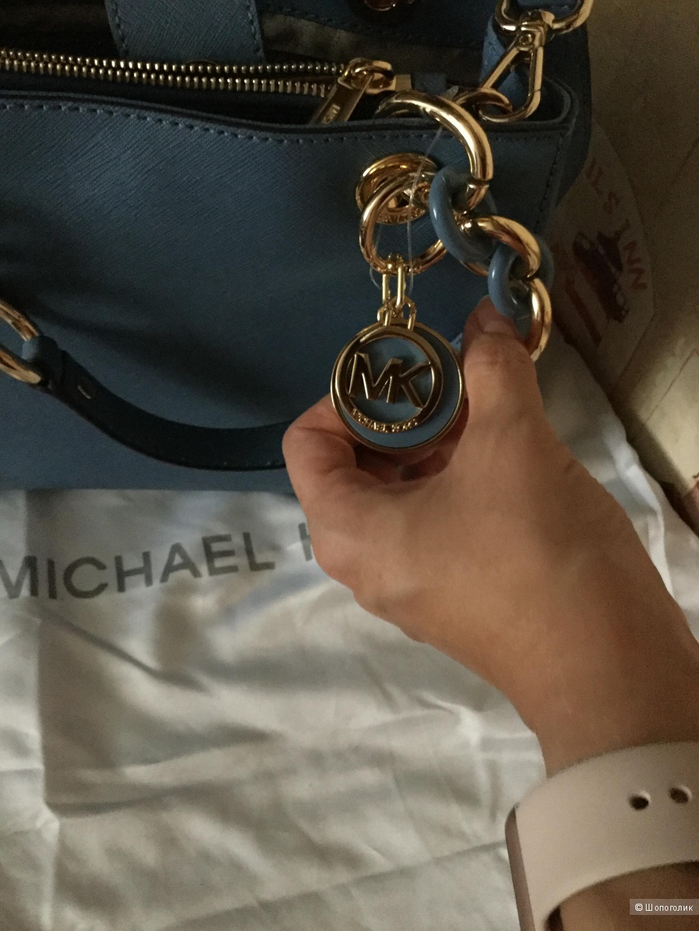 Сумка Michael Kors Cynthia Cornflower