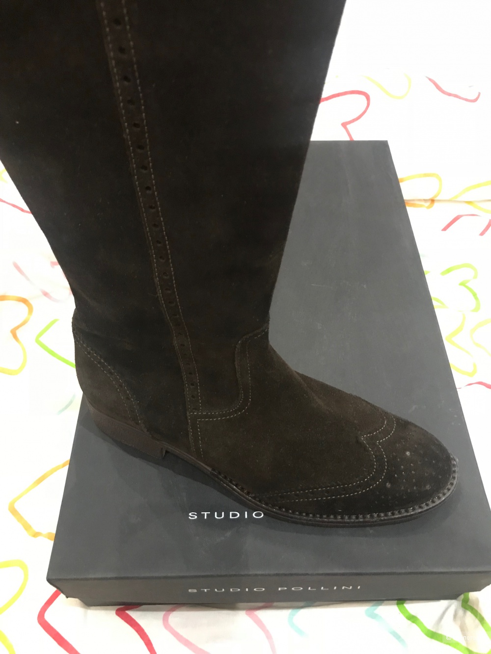 Сапоги STUDIO POLLINI 39 размер