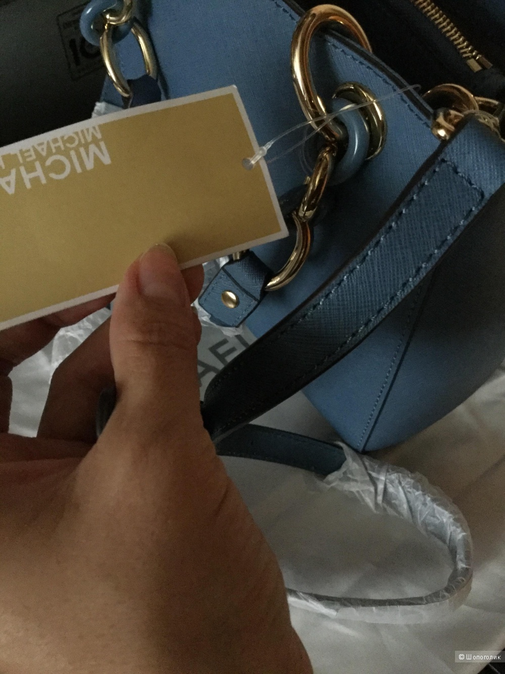 Сумка Michael Kors Cynthia Cornflower