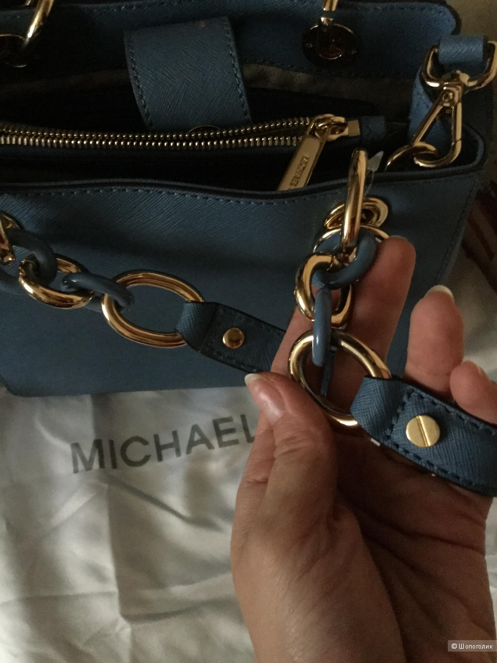 Сумка Michael Kors Cynthia Cornflower