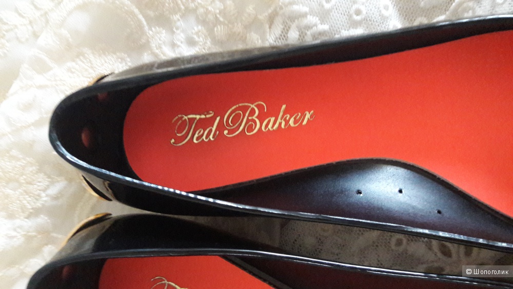 Балетки резиновые Ted Baker London, размер RUS 34,5 (3 UK)