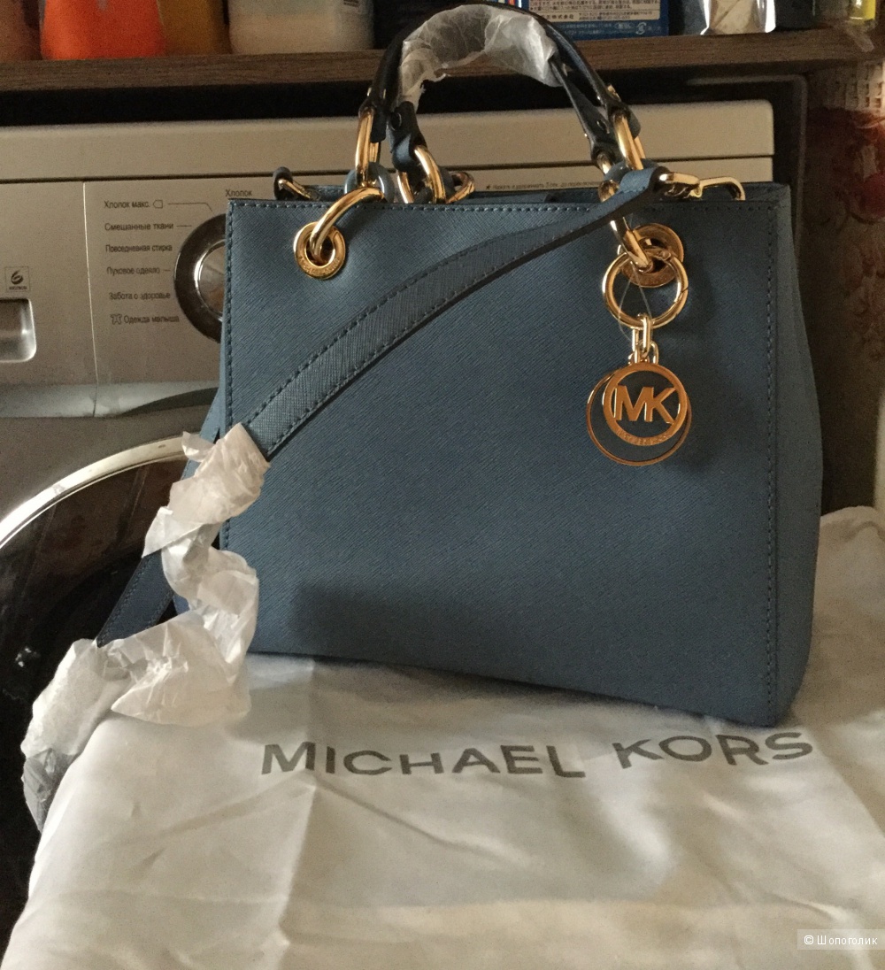 Сумка Michael Kors Cynthia Cornflower