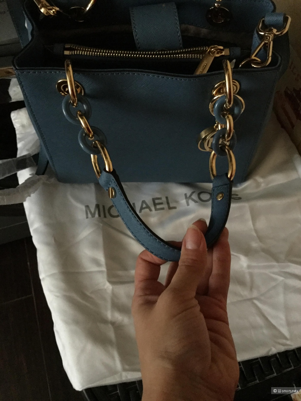 Сумка Michael Kors Cynthia Cornflower