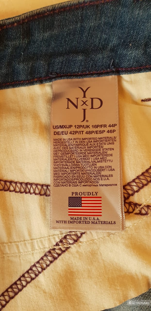 Джинсы nydj, р-р12 на 50р-р,