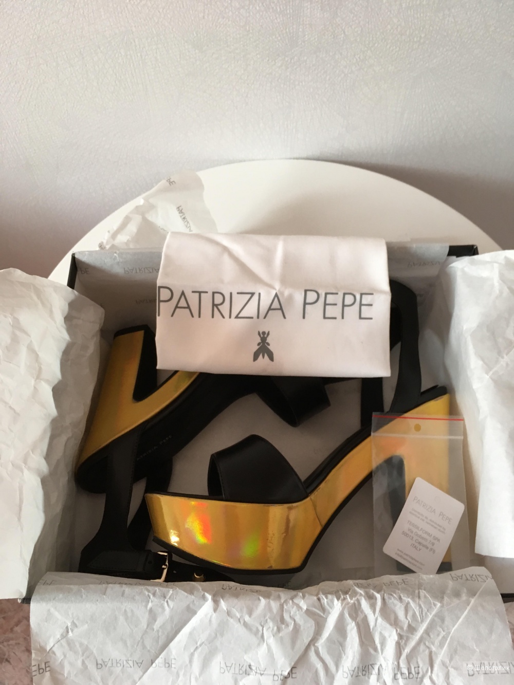 Босоножки Patrizia Pepe, 39 размер