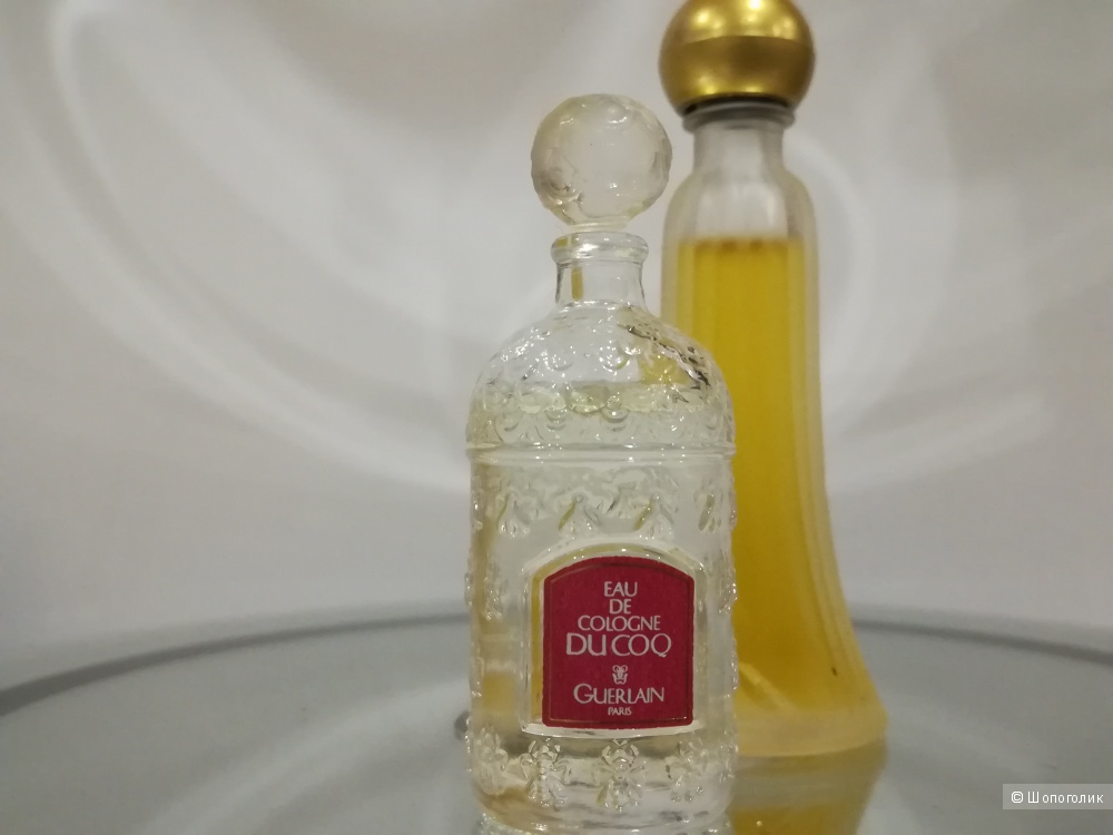 Миниатюра 7,5 мл - Eau de Cologne du Coq Guerlain + изумительный комплимент