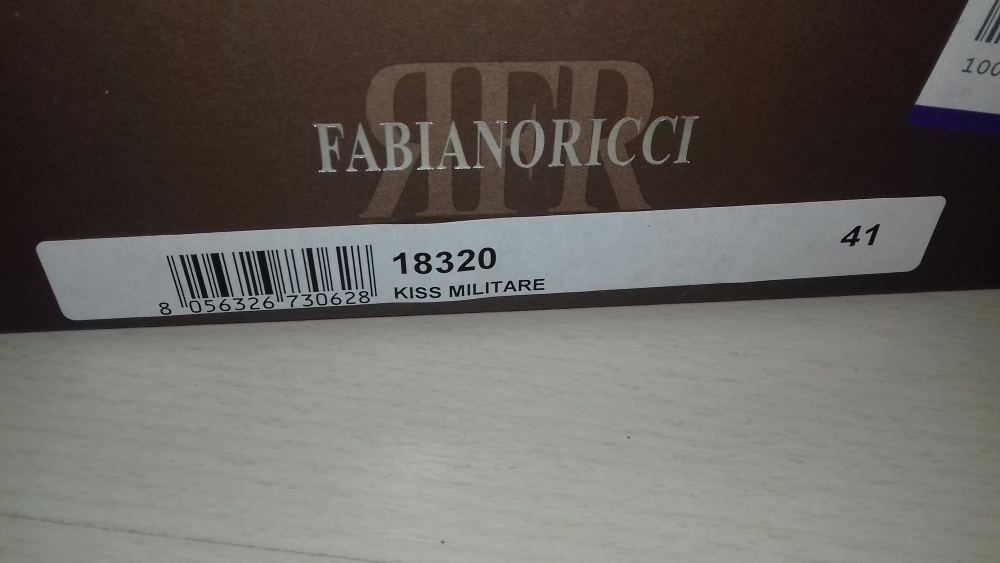 Кеды, Fabiano Ricci, 41 р.