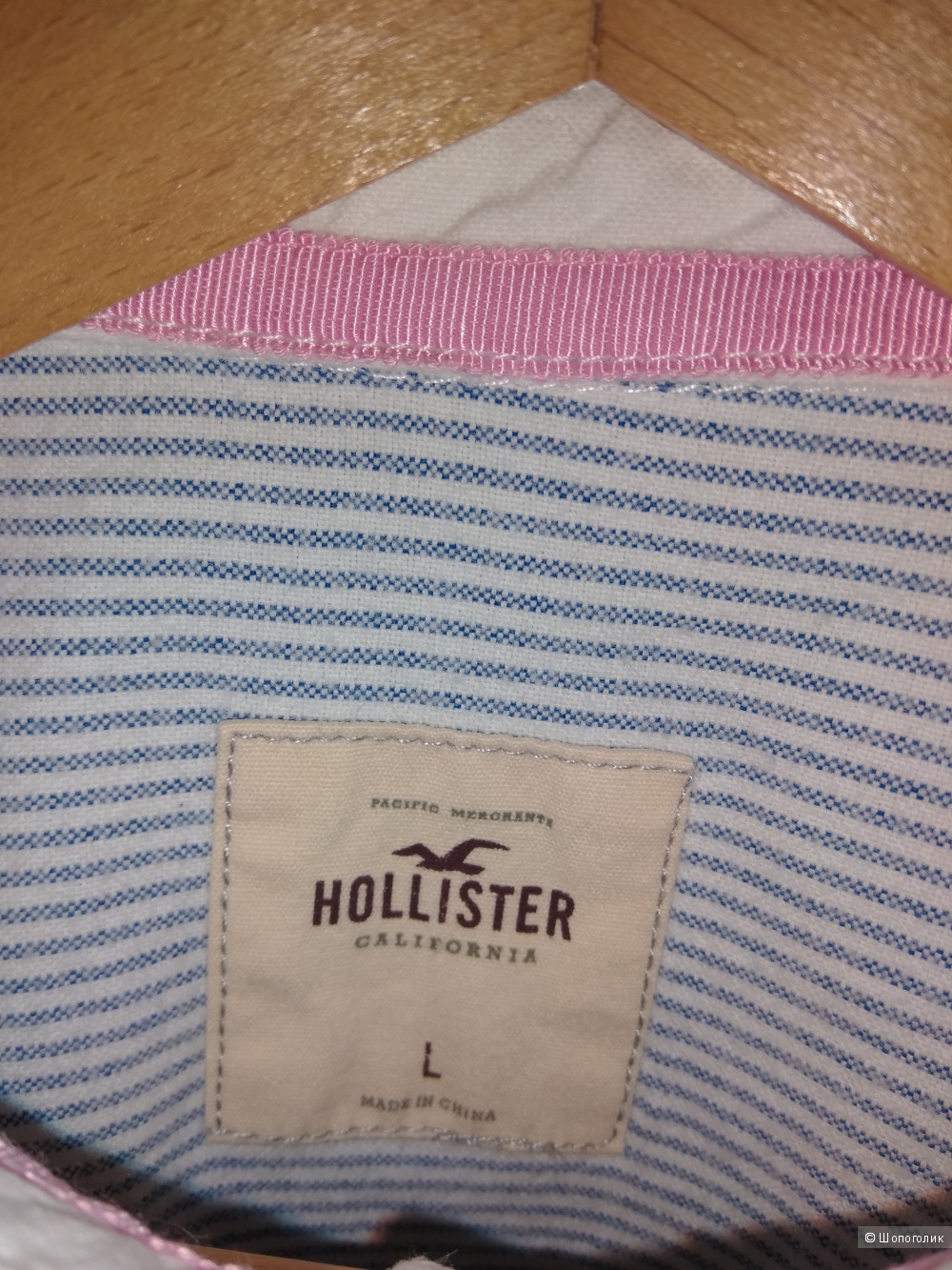 Рубашка Hollister размер L