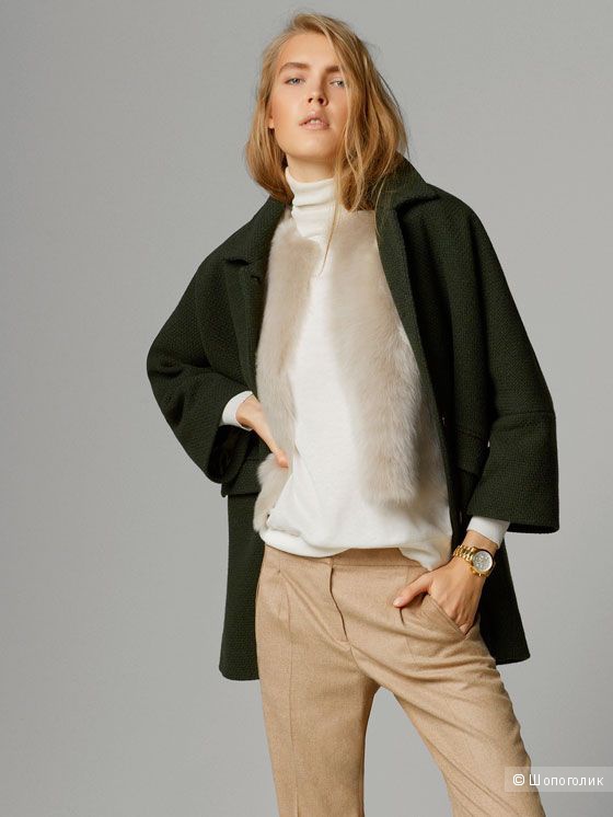 Пальто Massimo Dutti размер S