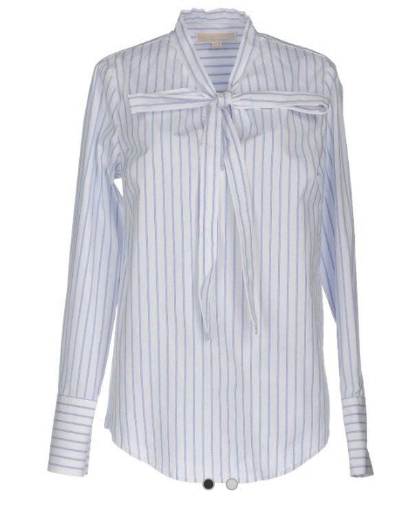 Хлопковая блузка от MICHAEL MICHAEL KORS, размер S