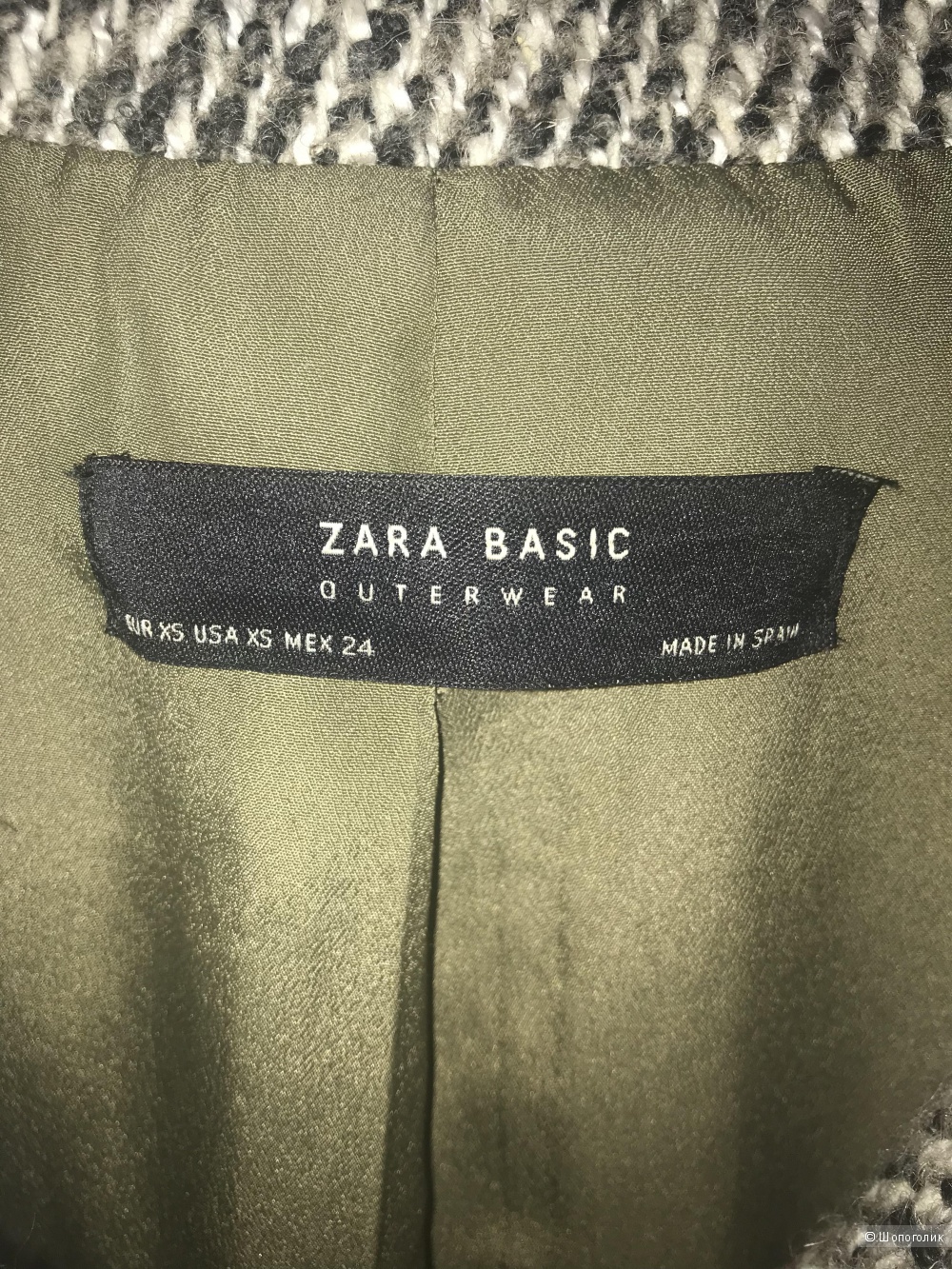 Пальто марки ZARA, 44 размер