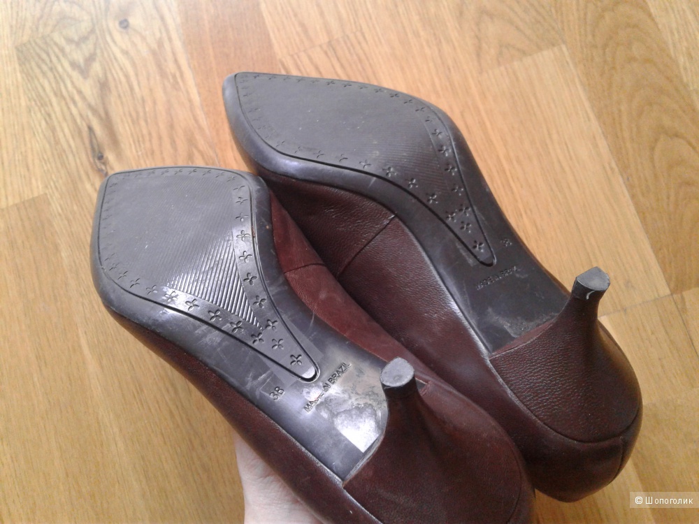 Кожаные туфли-лодочки Buffalo London, размер 37,5