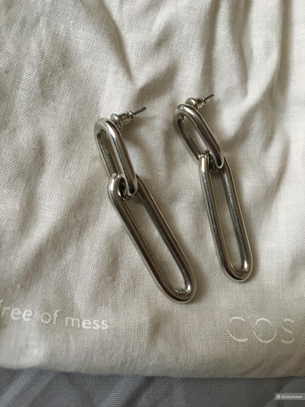 Серьги Cos, размер one size