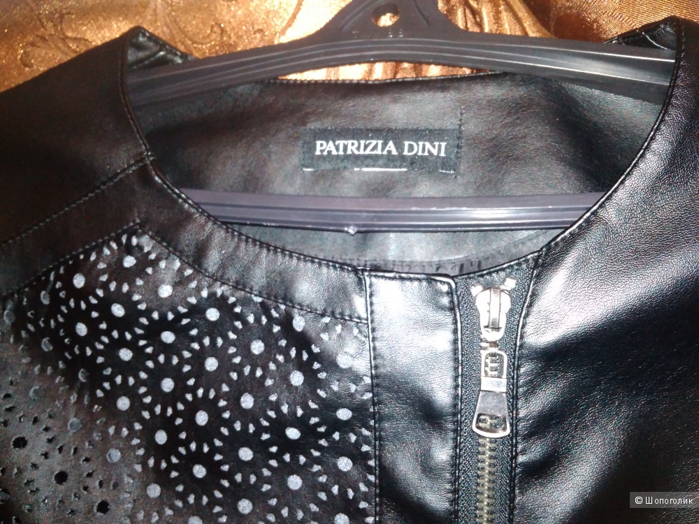Кожаная куртка Patrizia Dini, размер M (44-46)