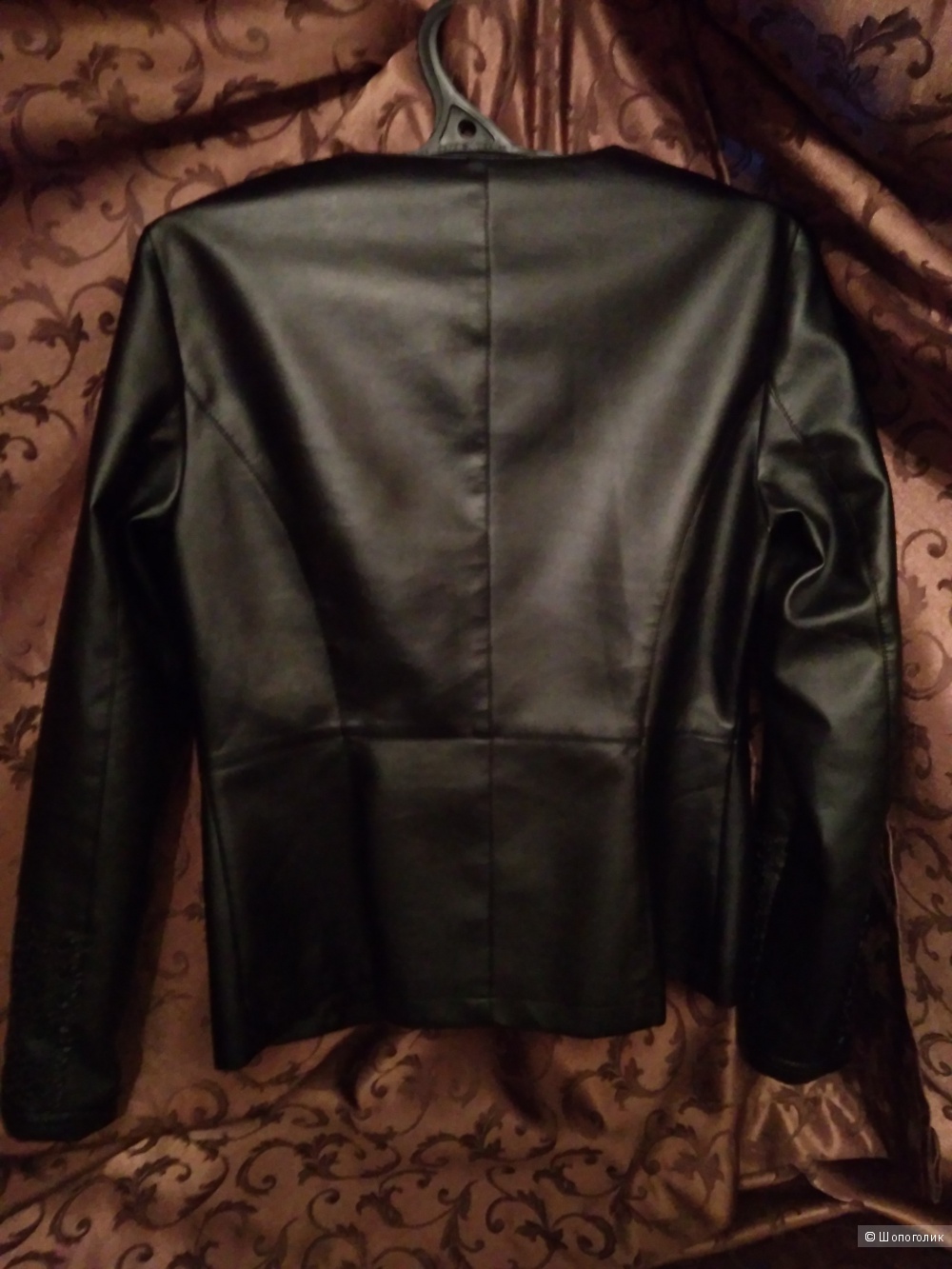 Кожаная куртка Patrizia Dini, размер M (44-46)
