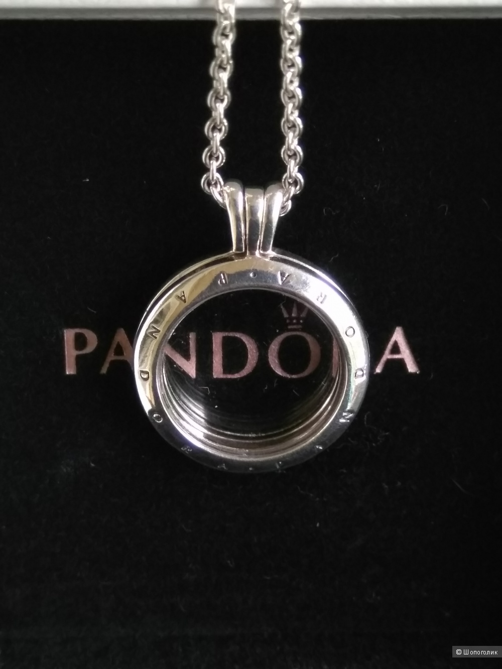 Подвеска-медальон "Pandora" и набор петитов
