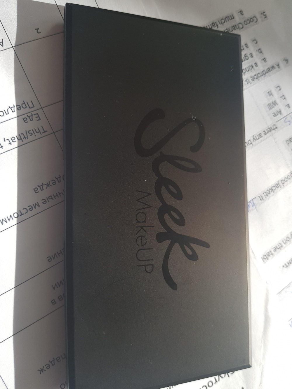 Тени Sleek i-Divine